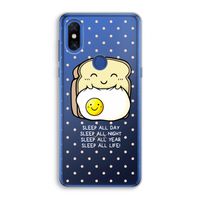 Sleep All Day: Xiaomi Mi Mix 3 Transparant Hoesje