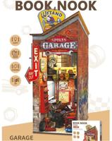 PlayfulMario Booknook Garage met verlichting Houten Modelbouw Creatief & Educatief