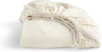 Cinderella hoeslaken weekend katoen 80x210 ivoor tot 25 cm hoog