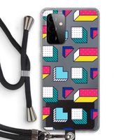8-bit N°7: Samsung Galaxy A72 5G Transparant Hoesje met koord