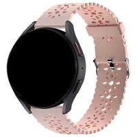 Samsung Galaxy Watch 7 Bright Siliconen Band - Roze