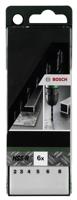Bosch Accessories 2609255029 HSS Metaal-spiraalboorset 6-delig Rollenwals DIN 338 Cilinderschacht 1 set(s) - thumbnail