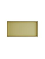 Hotbath &MORE Inbouwnis 30x60x10cm Geborsteld Messing PVD