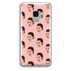Ugly Cry Call: Samsung Galaxy S9 Transparant Hoesje