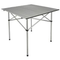 Inklapbare camping tafel aluminium 70 x 70 x 70 cm - thumbnail