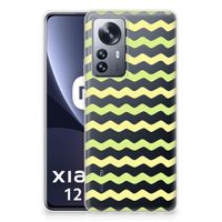 Xiaomi 12 Pro TPU bumper Waves Yellow