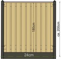 Berton paal Amstel gecoat driewegsmodel 280 cm Tuindeco - Tuindeco