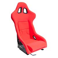 Sportstoel 'RR' - Rood - Vaste polyester rugleuning SS80R