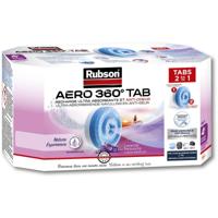 Rubson navulling voor ontvochtiger AERO 360, doos van 4 tabs van 450 gram, lavendel