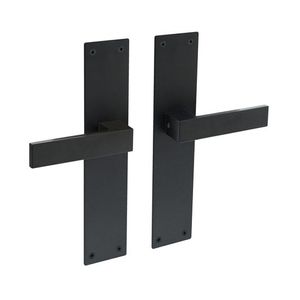 Intersteel Deurklink Amsterdam schild zwart blind