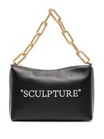 Off-White sac porté épaule Block Pouch en cuir - Noir Off-White sac porté épaule Block Pouch en cuir - Noir