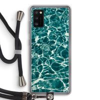 Weerkaatsing water: Samsung Galaxy A41 Transparant Hoesje met koord Weerkaatsing water: Samsung Galaxy A41 Transparant Hoesje met koord