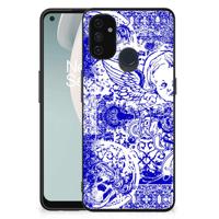Telefoonhoesje OnePlus Nord N100 Angel Skull Blauw