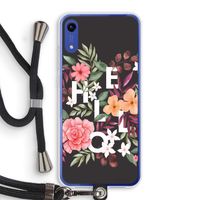 Hello in flowers: Honor Play 8A Transparant Hoesje met koord