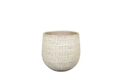 Pot renzo d15h13cm zand