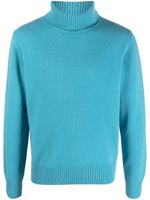 Herno roll-neck wool jumper - Bleu