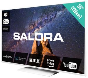 Salora MILKYWAY 55 tv 139,7 cm (55") 4K Ultra HD Smart TV Wifi Wit