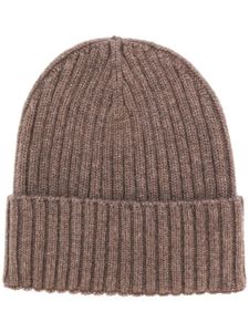 Dell'oglio ribbed knit beanie - Marron