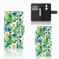 Nokia 7 Hoesje Orchidee Groen