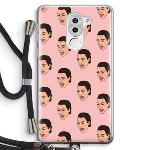 Ugly Cry Call: Honor 6X Transparant Hoesje met koord