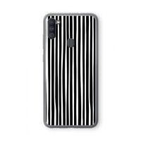 Stripes: Samsung Galaxy A11 Transparant Hoesje