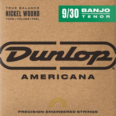 Dunlop DJN0930 Americana Nickel Wound Snaren voor Tenor Banjo (9-30) Dunlop DJN0930 Americana Nickel Wound Snaren voor Tenor Banjo (9-30)
