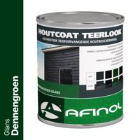 Afinol Houtcoat Teerlook Glans Dennengroen 750 ml