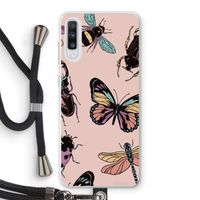 Tiny Bugs: Samsung Galaxy A70 Transparant Hoesje met koord