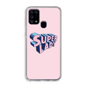 Superlady: Samsung Galaxy M31 Transparant Hoesje
