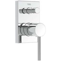 Douchekraan Tres Max | Inbouw | Mengkraan | Excl.Inbouwdeel | 2-weg | Rond | Chroom