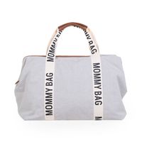 Childhome Mommy Bag Draagtas Wit Katoen, Kunstleer, Nylon, Polyester - thumbnail