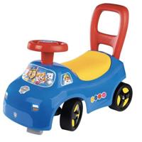 Smoby - 2 in 1 kinderautodrager - Paw Patrol - Doos onder het zadel + claxon - Vanaf 10 maanden - Made in France