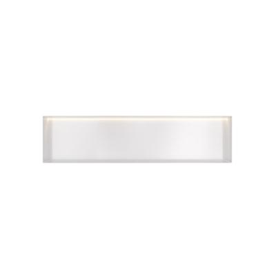 Hotbath &More Inbouwnis - 30 x 120 x 10 cm - Frameless - met LED-verlichting - Mat Wit