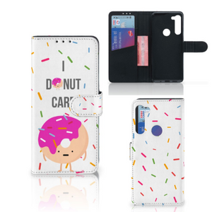 Motorola G8 Power Book Cover Donut Roze