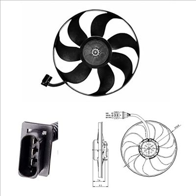 Koelventilator 47393