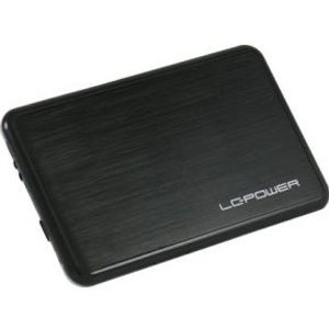 LC-Power LC-PRO-25BUB behuizing voor opslagstations HDD-behuizing Zwart 2.5"