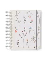 HEMA Fotoboek Insteeketui Met Spiraal 16x13 Bloem