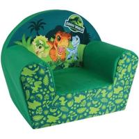 FUN HOUSE Jurassic World Dinosaur clubfauteuil - B.52 x D.33 x H.42 cm - Voor kinderen Gegarandeerd Franse oorsprong