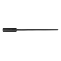 ElectraStim Silicone Noir Flexibel Geluid - 5mm - Zwart - thumbnail