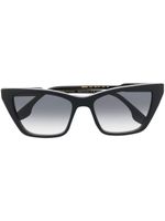 Victoria Beckham Eyewear lunettes de soleil teintées à monture papillon - Noir