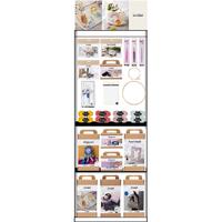 Creativ Company Vloerdisplay, ongemonteerd, category, haaknaald/punchnaald, volwassene, h: 1580 mm, l: 600 mm, b: 400 mm, 193 eenh./ 1 stuk