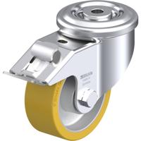 Blickle LKR-ALTH 100K-FI Zwenkwiel met rem Wieldiameter: 100 mm Draagvermogen (max.): 350 kg 1 stuk(s)