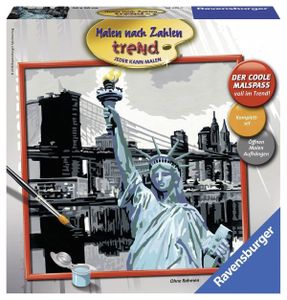 Ravensburger schilderen op nummer New York