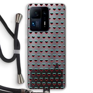 Hartjes: Xiaomi Mi Mix 4 Transparant Hoesje met koord