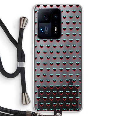 Hartjes: Xiaomi Mi Mix 4 Transparant Hoesje met koord
