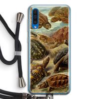 Haeckel Chelonia: Samsung Galaxy A50 Transparant Hoesje met koord