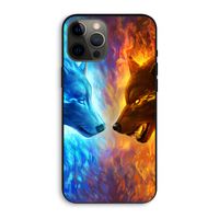 Fire & Ice: iPhone 12 Pro Max Biologisch afbreekbaar hoesje