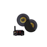 Aquasound Bluetooth Audio bluetooth audiosysteem - (30 watt / bt4.0 / auto-aux) - met rumba speakerset (mat zwart) - 230v/12v BMN30EASY-RZ