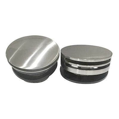Badafvoer Wiesbaden Caral | Knop/Plug | Excl.Waste voor badplug overloop combinatie | Chroom
