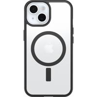 Otterbox React MagSafe Backcover Apple iPhone 13, iPhone 14, iPhone 15, iPhone 16e Transparant, Zwart MagSafe compatible, Inductieve lading